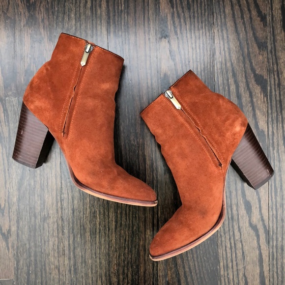 Sam Edelman Shoes - Sam Edelman Blake brown leather bootie 7